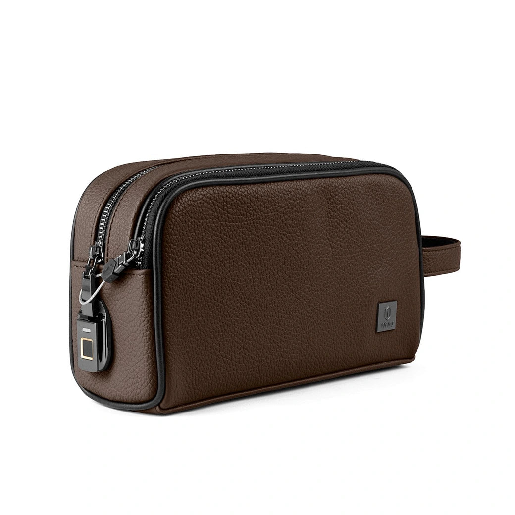 Bolsa Executiva WiWU Phantom Pro com Bloqueio de Impressão Digital | Segurança Biométrica Avançada e Design Premium em Couro PU – Proteção Total e Acesso Instantâneo