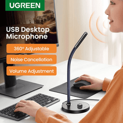 Microfone USB de Mesa Ugreen CM564