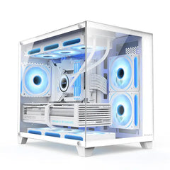 PC Gamer Huntkey S960 X White – Intel Core i7-13700, RTX 4060 8GB, 32GB RAM, SSD 1TB