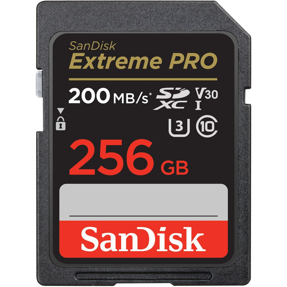Cartão de Memória SanDisk Extreme Pro 256GB – 200MB/s