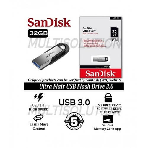 SanDisk Ultra Flair 32GB USB 3.0