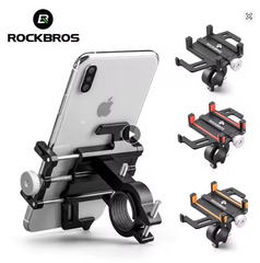📱 Suporte de Telefone ROCKBROS 25210030004 – Segurança e Estabilidade para Suas Pedaladas e Viagens