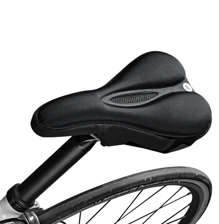 Capa de Assento de Bicicleta Rockbros LF047-B em Silicone Gel – Tamanho L – Preto