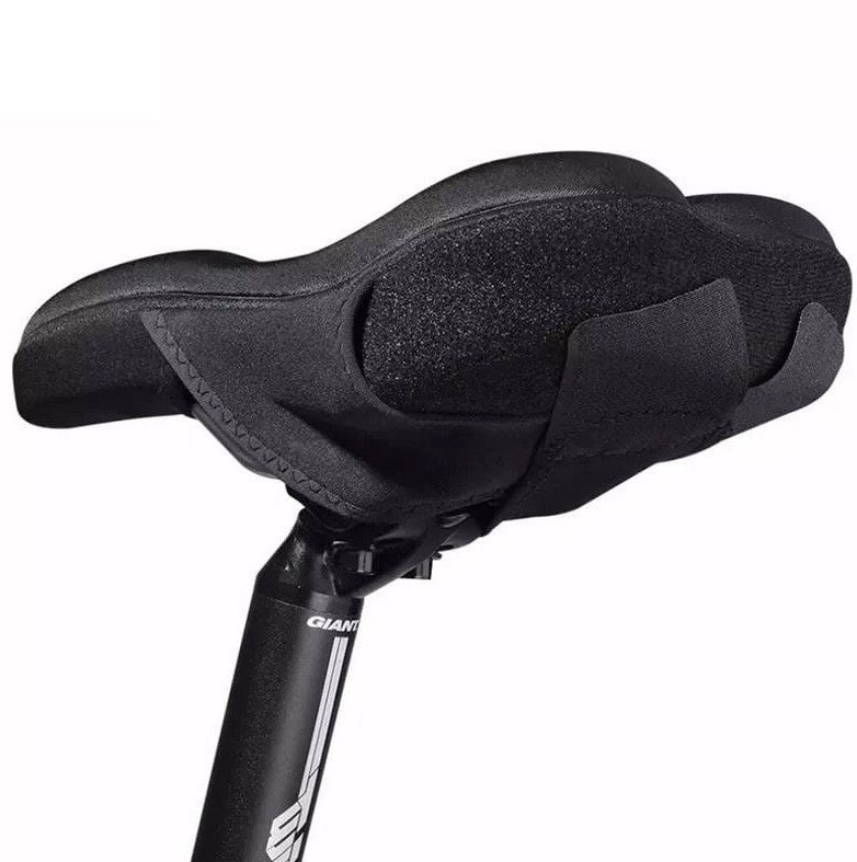 Capa de Assento de Bicicleta Rockbros LF047-B em Silicone Gel – Tamanho L – Preto