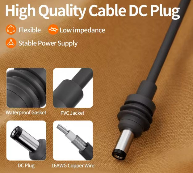 Adaptador de Carro Starlink Mini – Cabo de 3 m