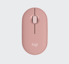 MOUSE Sem Fio Logitech Pebble Cliques e Rolagem Ultra-Silenciosos Conectividade Dupla Bluetooth e USB 18 Meses de Bateria