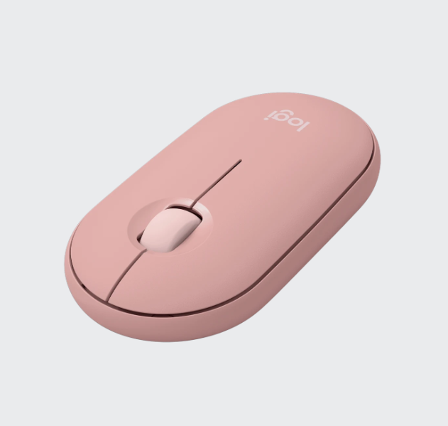 MOUSE Sem Fio Logitech Pebble Cliques e Rolagem Ultra-Silenciosos Conectividade Dupla Bluetooth e USB 18 Meses de Bateria