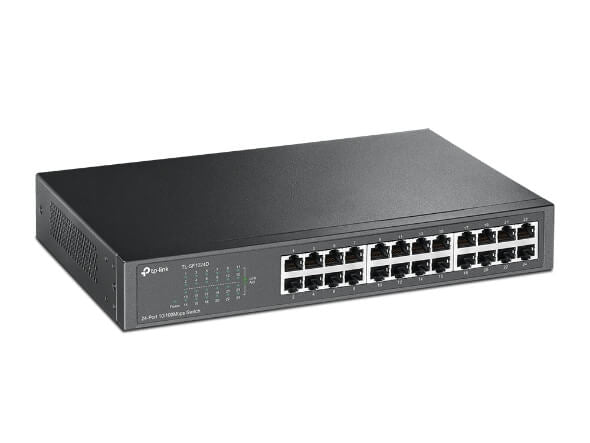 TP-Link TL-SF1024D — Switch Fast Ethernet 24 Portas 10/100 Mbps