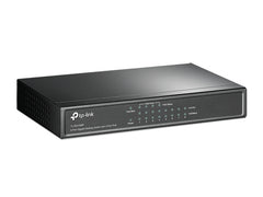 Switch Desktop Gigabit de 8 Portas TP-Link TL-SG1008P com 4 Portas PoE (64W) Plug and Play e Design Silencioso