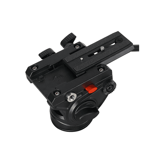 Trípode Profissional Triopo DV965 + Cabeçal HY550 em fibra de carbono
