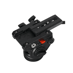 Trípode Profissional Triopo DV965 + Cabeçal HY550 em fibra de carbono