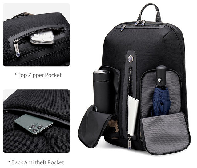 Pasta Arctic Hunter B00408 - Executiva e Impermeável com Porta USB