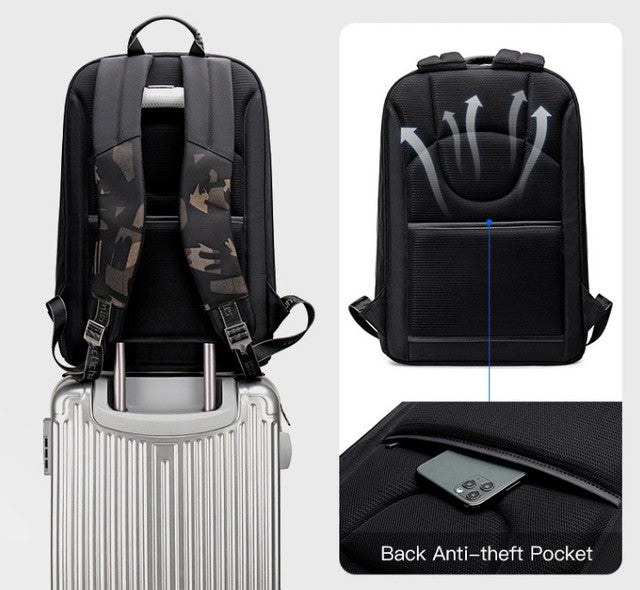 Pasta Arctic Hunter B00408 - Executiva e Impermeável com Porta USB