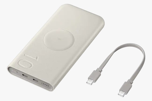 Samsung Battery Pack 25W – Power Bank 10.000 mAh | Super Fast Charging | Modelo EB-P3400XUEGUS (Bege)
