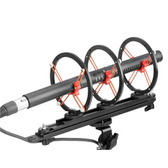 BOYA BY-WS1000 – Sistema de Suspensão e Pára-brisas para Microfone Shotgun