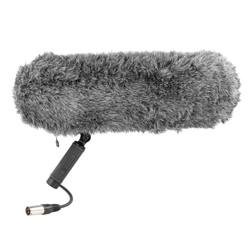 BOYA BY-WS1000 – Sistema de Suspensão e Pára-brisas para Microfone Shotgun