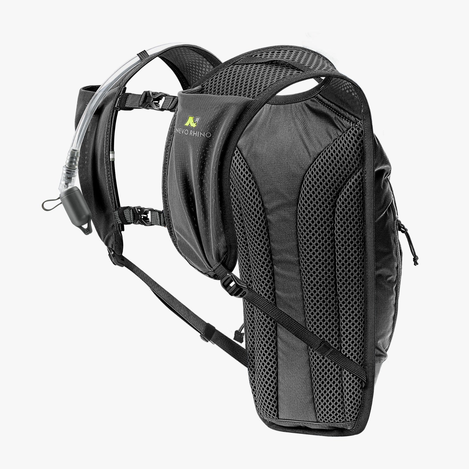 Colete de Hidratação Profissional NNEVO RHINO 9292 | Ultraleve e Respirável – Unisex Black