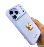 Capa de Proteção Traseira Santa Barbara Polo & Racquet Club em Couro Premium com MagSafe para Smartphone Apple iPhone 17 Pro Max / iPhone 18 Pro Max (6.9")