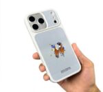 Capa de Proteção Traseira Santa Barbara Polo & Racquet Club em Couro Premium com MagSafe para Smartphone Apple iPhone 17 Pro Max / iPhone 18 Pro Max (6.9")