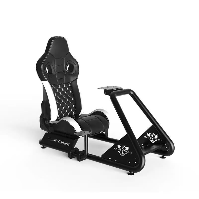 Cockpit de Simulação Automóvel Premium – Suporte Desmontável com Assento Desportivo