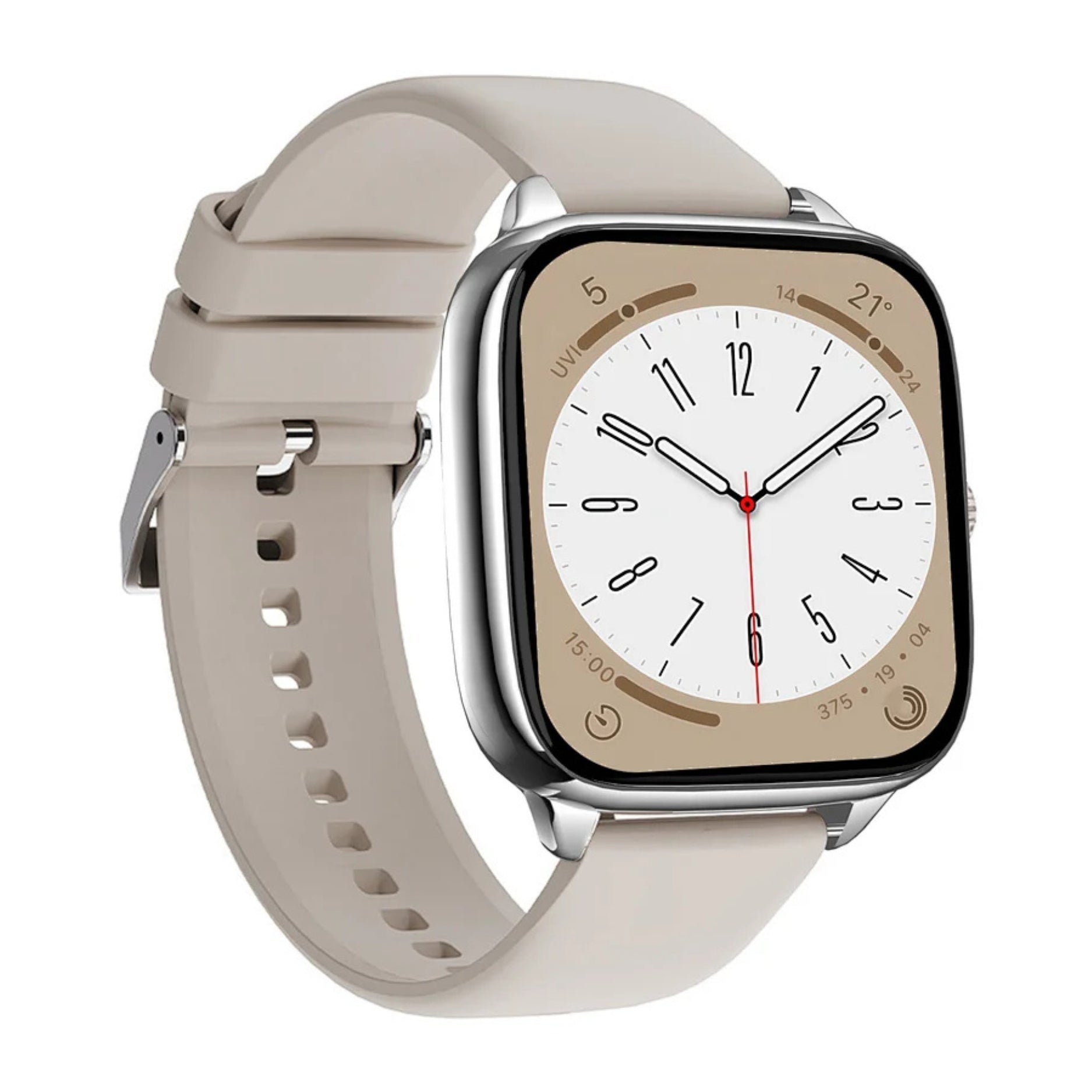 Smartwatch WiWU SW06 | Ecrã de 1.96" com Bordas Infinitas e Chamadas via Bluetooth – Monitorização de Saúde e Design em Liga de Zinco