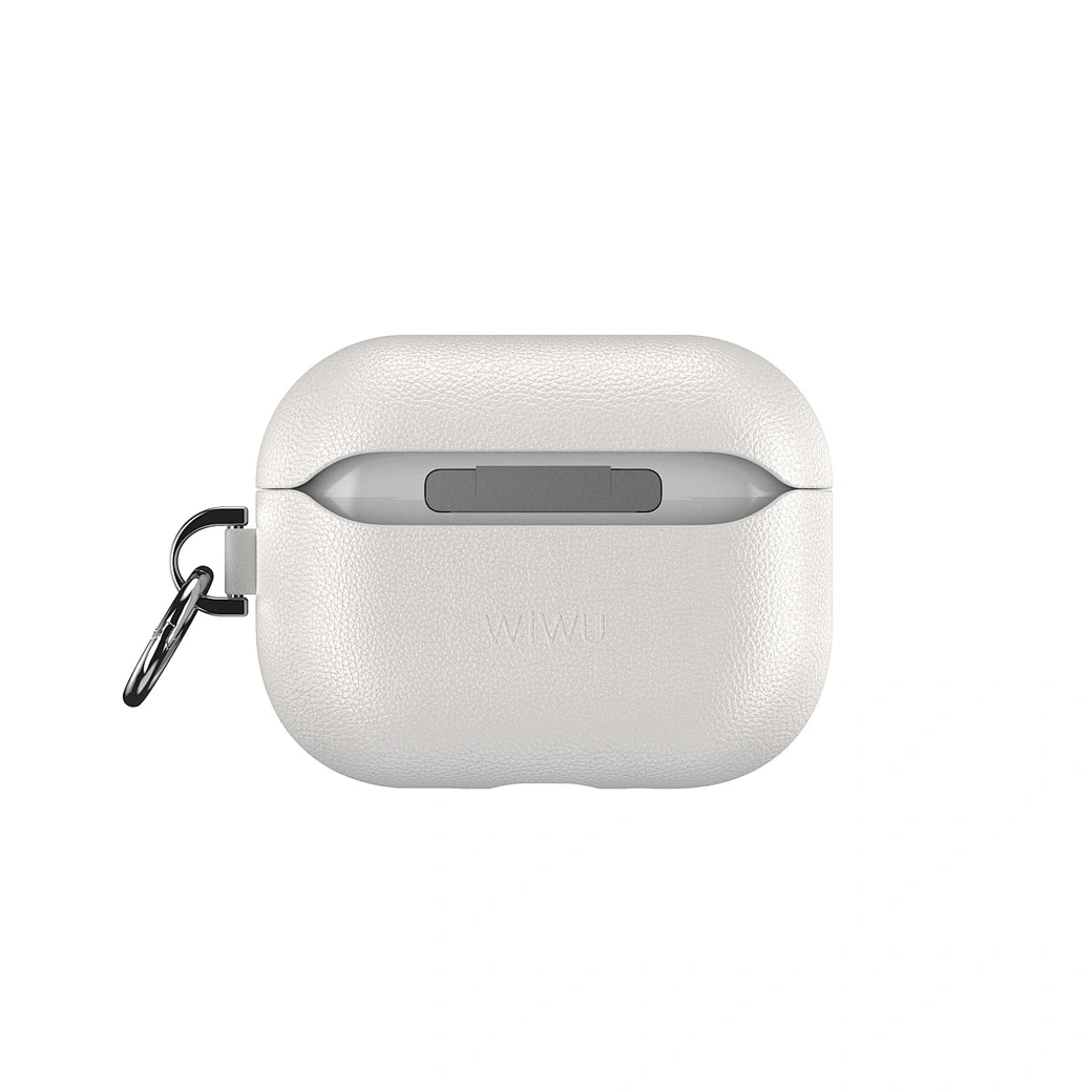 Capa Protetora WiWU Premium Leather (HC-201) | Couro Bovino Genuíno de Alta Qualidade, Proteção 360° com Forro em Microfibra e Compatível com Carregamento Sem Fio