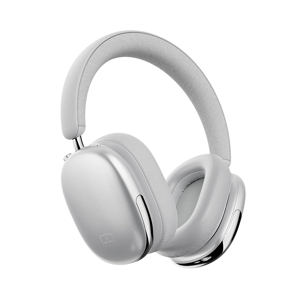 Headset WiWU Airbuds Max TD-16 | Cancelamento Ativo de Ruído (ANC) e Bluetooth 5.3 – Até 30h de Bateria e Entrada Auxiliar P2