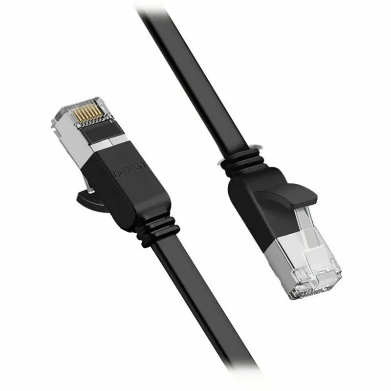 Cabo Ethernet UGREEN Cat 6 U/UTP 1m 1000Mb/s Pure Copper - Preto (50191)