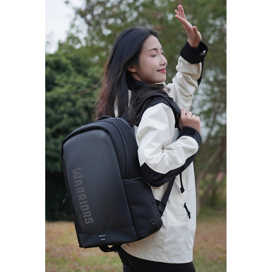 Mochila WiWU Warriors X Pro | Proteção de Alta Performance para Laptop – Material Impermeável, Zíperes YKK e Fivelas Duraflex