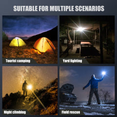 Luz LED Portátil Jmary FM-328R | Potência de 30W para Camping e Vídeo – Bateria de 5400mAh e Bi-Color (2500-9000K)