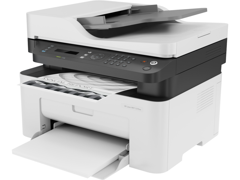 HP Laser MFP 137fnw – Impressora Multifuncional Monocromática (Print/Scan/Copy/Fax)