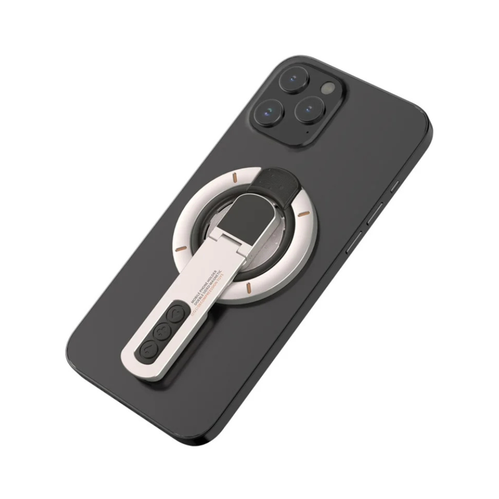 Suporte Magnético de Dupla Face GOJI H1 360° com Ventosa de Sucção Magnética a Vácuo Anti-Vibração para Smartphone
