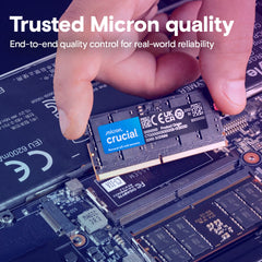 Crucial 32GB DDR5 4800MHz SODIMM Laptop Memory