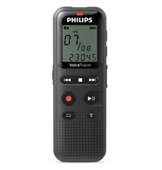 Philips VoiceTracer – Gravador de Voz Digital Portátil com Gravação PCM e Ativação por Voz (VOX)