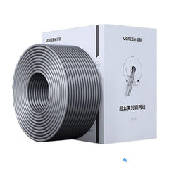 Ugreen 80671 - 305m Cabo de Engenharia n?o Blindado Cat6 0,57mm em Rolo Cinza UTP