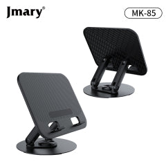 Suporte de Mesa Jmary MK-85 para Laptop | Base Giratória 360°, Dobrável e Ajustável – Construção em Metal e Silicone
