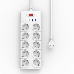WiWU Wi-S008 PS1042 20W GaN 14-in-1 High Capacity Power Strip