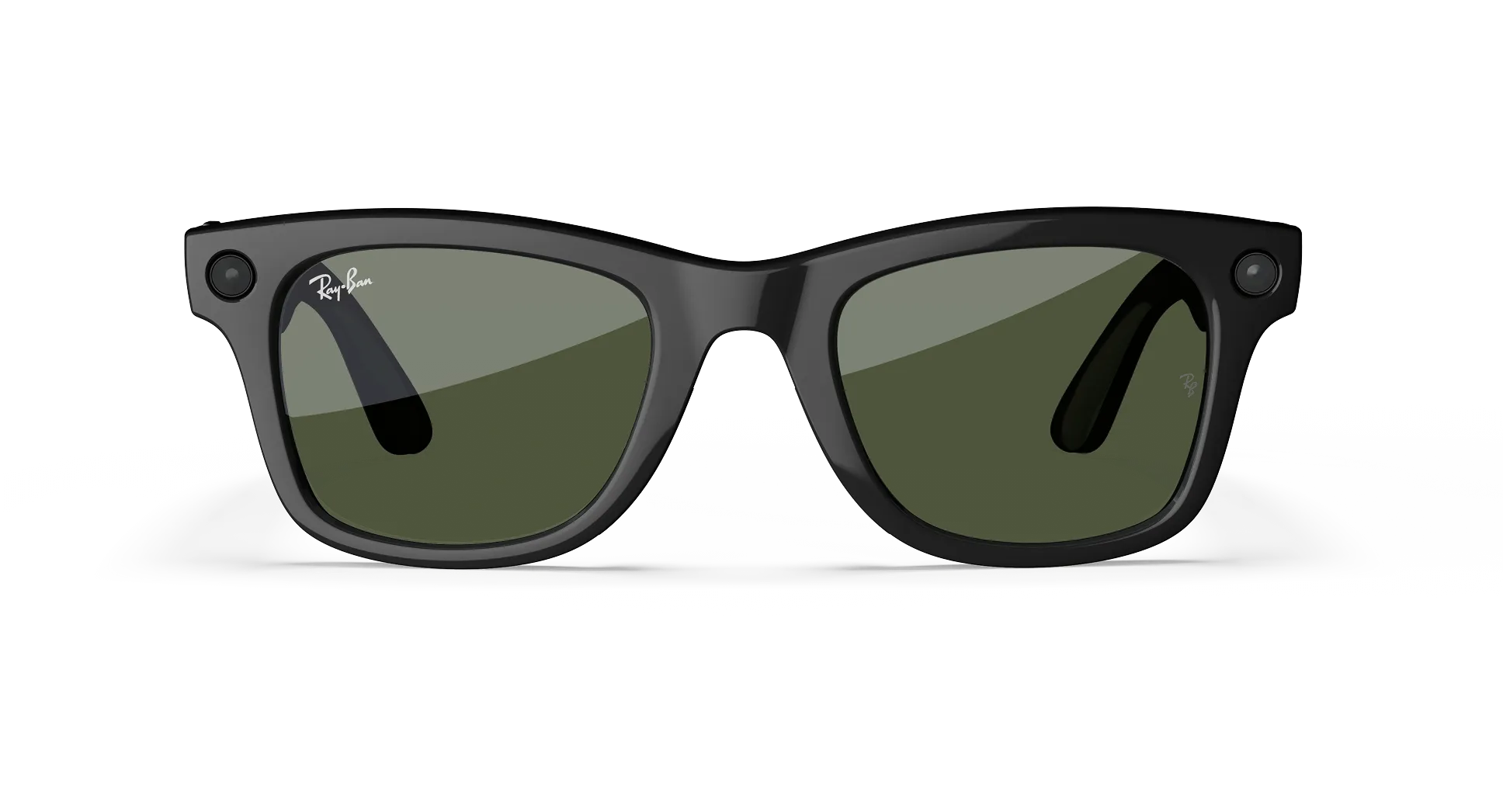 Óculos Inteligentes Ray-Ban Meta Wayfarer Matte Black com Lentes Graphite Polar Gradient (S50)