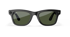 Óculos Inteligentes Ray-Ban Meta Wayfarer Matte Black com Lentes Graphite Polar Gradient (S50)