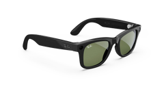 Óculos Inteligentes Ray-Ban Meta Wayfarer Matte Black com Lentes Graphite Polar Gradient (S50)