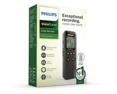 Philips VoiceTracer – Gravador de Voz Digital Portátil com Gravação PCM e Ativação por Voz (VOX)