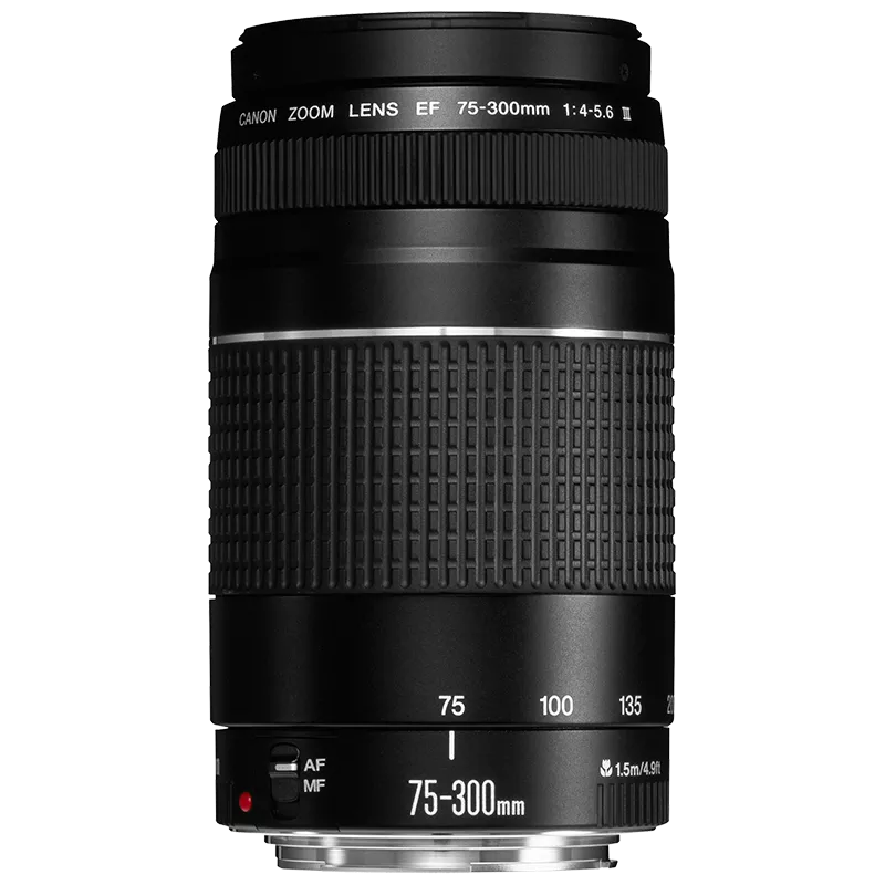 Canon EF 75-300mm f/4-5.6 III – Teleobjetiva Zoom para Câmeras Canon EOS