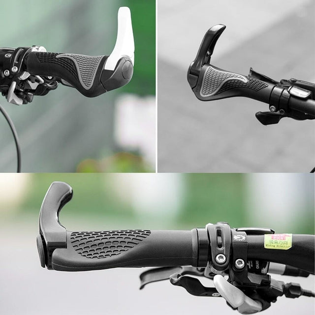🚴 Manoplas ROCKBROS MTB com Tampão de Poeira – Conforto, Controle e Proteção
