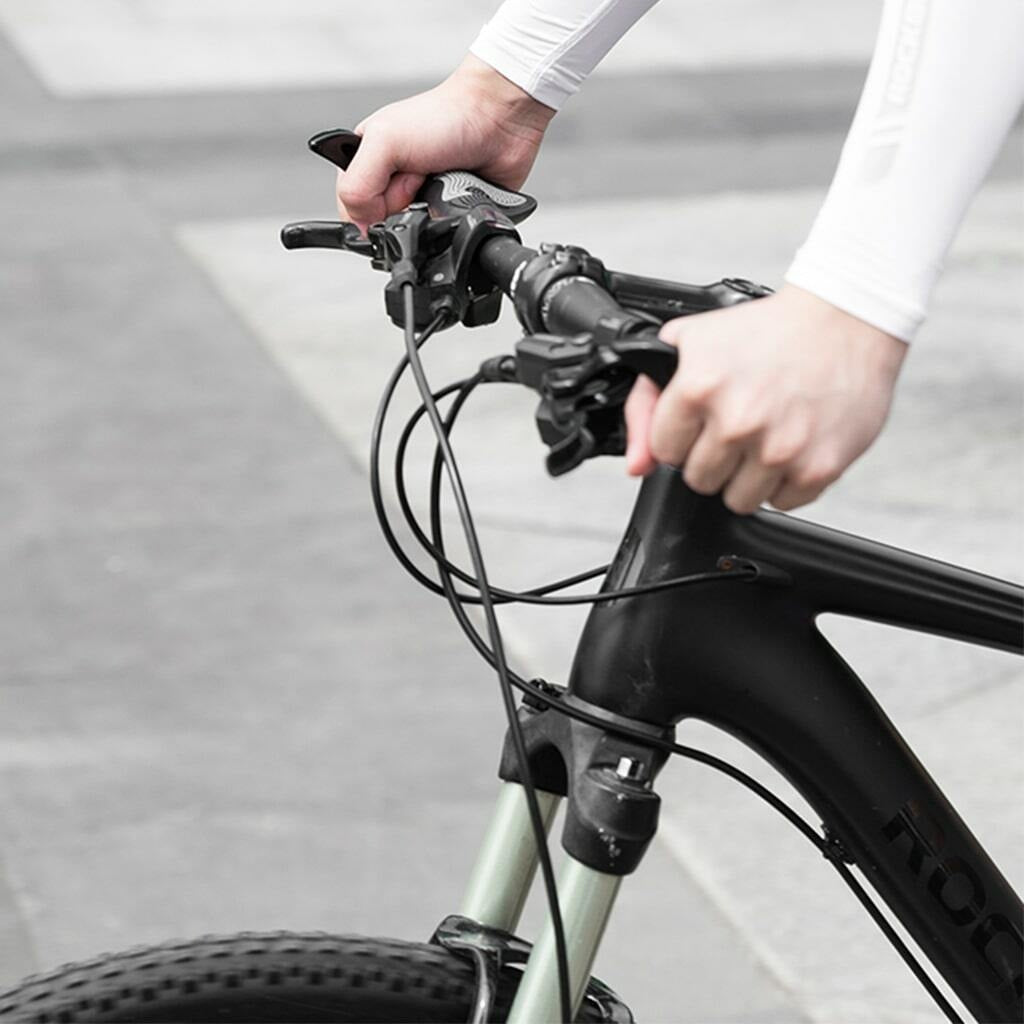 🚴 Manoplas ROCKBROS MTB com Tampão de Poeira – Conforto, Controle e Proteção
