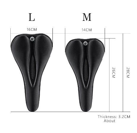 Protetor de Selim Rockbros LF047-B – Conforto e Performance em Suas Pedaladas