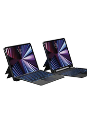 WIWU Capa com Teclado para iPad MAG TOUCH 12.9" - Preta