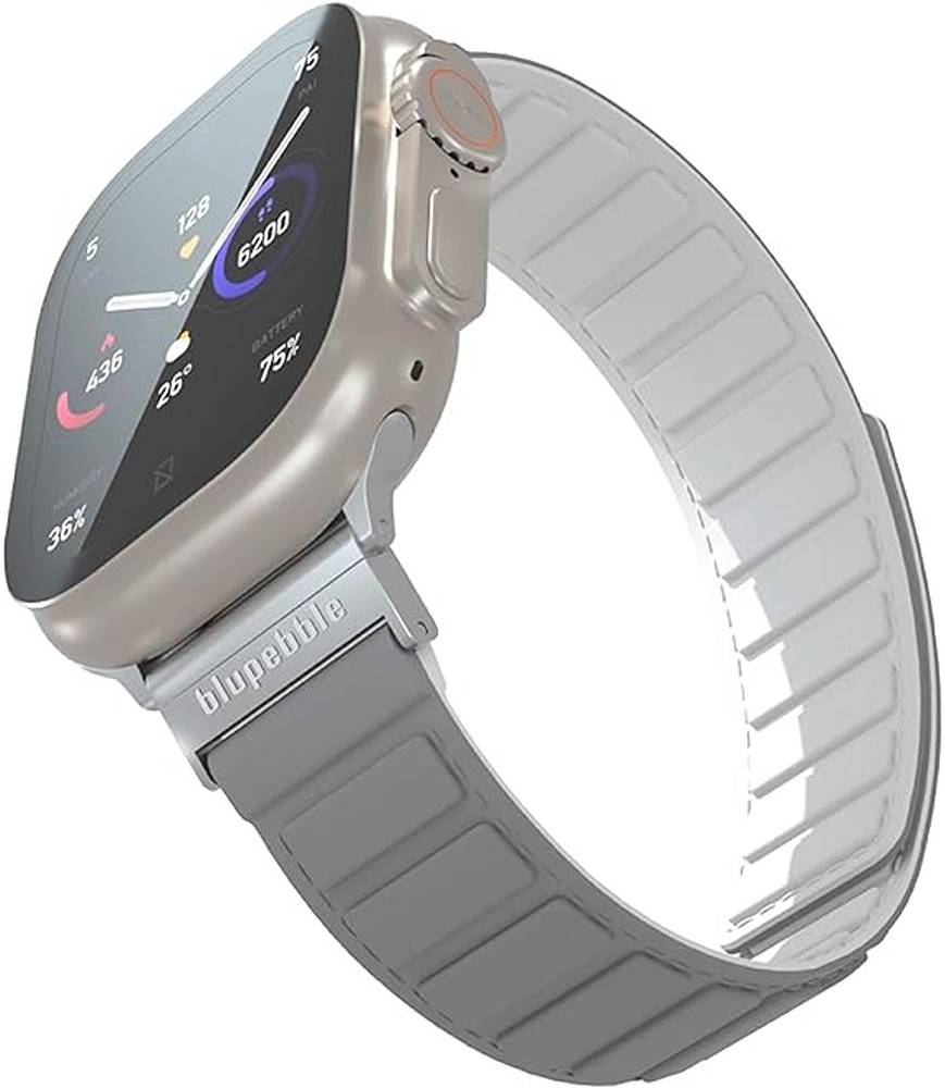 Pulseira Magnética Blupebble Etna para Apple Watch (49/45/44/42 mm), modelo BP‑ETNA49‑WHOR