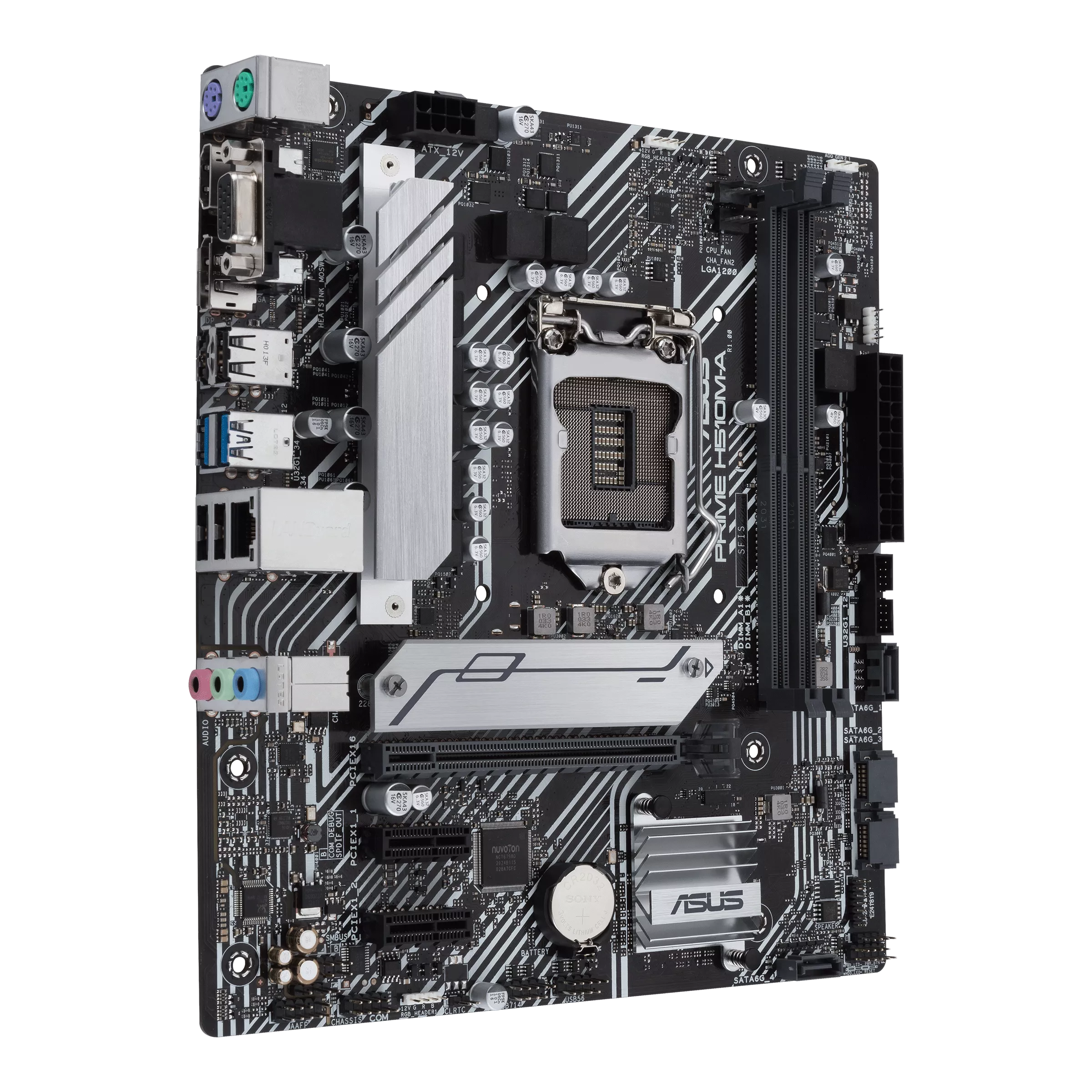 ASUS PRIME H510M-A – Placa-Mãe Intel LGA1200