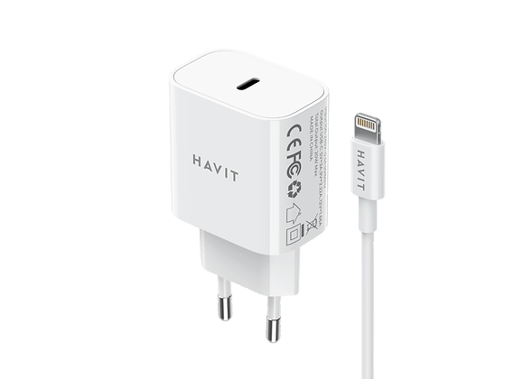 Havit ST914 CARREGADOR LIGHTNING PD 20W e QC3.0
