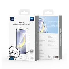 Protetor de Ecrã WiWU iVista HD Tempered Glass (GT-022) | Vidro de Alta Alumina Dureza 9H e Camada Oleofóbica – Especial para Samsung Galaxy S26